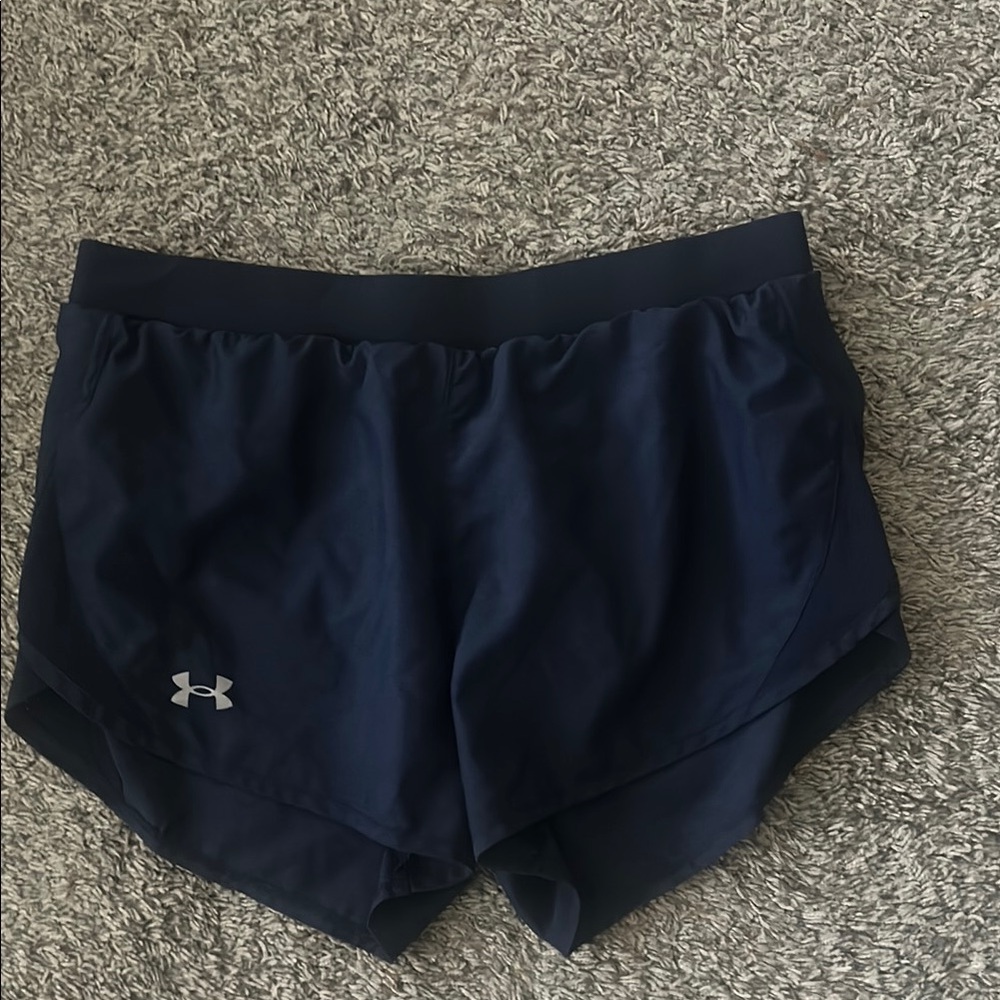 Under Armour Blue Athletic Shorts Lightweight Training